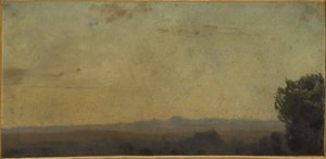 Italienische Landschaft, zwischen 1859 und 1864 von Jean Jacques Henner