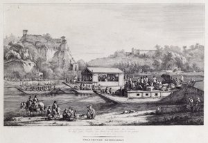 Bootsfahrt auf der Seine, 1803