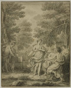 Diana und Actaeon von Jean Jacques de Boissieu