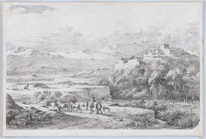 Landschaft nach Van der Cabel