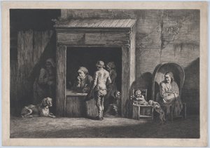 Öffentlicher Schreiber, 1790 von Jean Jacques de Boissieu