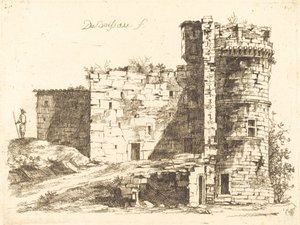 Ruinen des Château Saint-Chamond, Loire