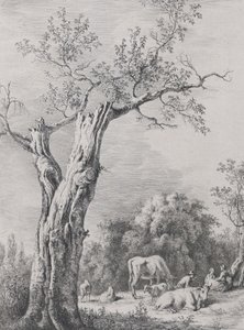 Frühling, nach einer Zeichnung in Saint-Chamond, 1795 von Jean Jacques de Boissieu