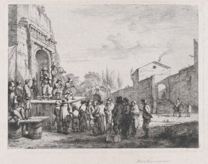 Die kleinen Scharlatane, 1773 von Jean Jacques de Boissieu