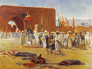 Maurische Prozession von Jean Joseph Benjamin Constant
