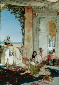 Frauen eines Harems in Marokko, 1875