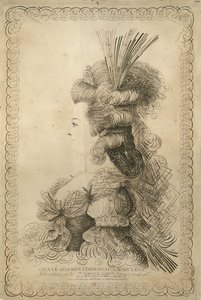 Porträt von Marie Antoinette 1755-1793, Erzherzogin von Österreich und Königin..., 1787 von Jean Joseph Bernard