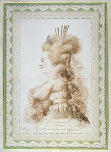 Porträt von Marie Antoinette, 1755-1793, Erzherzogin von Österreich und Königin von Frankreich, 1780