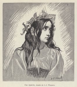 Ophelia von Jean Joseph Weerts