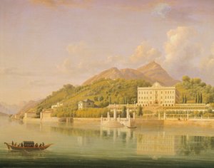 Villa Carlotta in Tremezzo am Comer See von Jean Joseph Xavier Bidauld