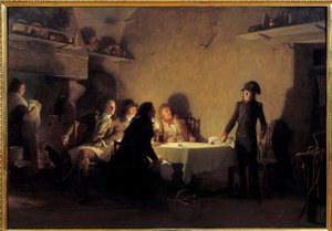 Das Abendessen von Beaucaire von Jean Jules Antoine Lecomte du Nouy