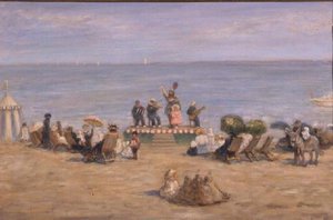 Sommer am Strand von Jean Laurent