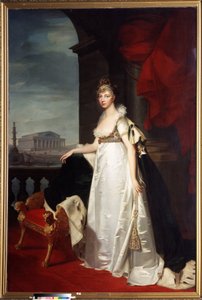 Porträt der Kaiserin Elisabeth Alexejewna