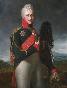 Porträt von Arkadi Alexandrowitsch Suworow, Graf Rymniksky von Jean Laurent Mosnier
