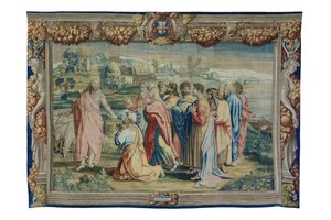 Die Übergabe der Schlüssel an den Heiligen Petrus von Jean Lefebvre