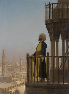Ein Muezzin von Jean Leon Gerome