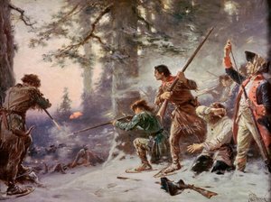 Schlacht auf Schneeschuhen 1757