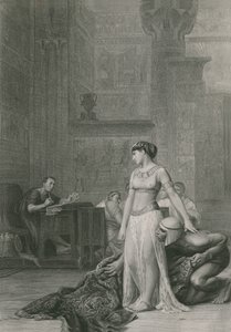 Kleopatra und Cäsar von Jean Leon Gerome