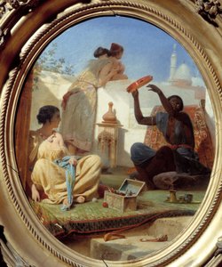 Auf der Terrasse von Jean Leon Gerome