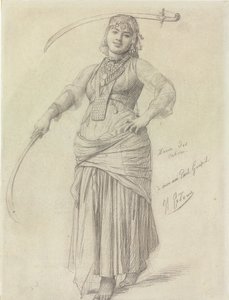 Säbeltanz von Jean Leon Gerome