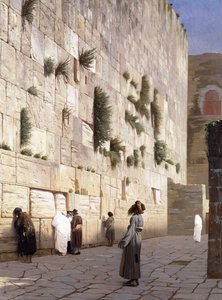 Salomons Mauer, Jerusalem von Jean Leon Gerome