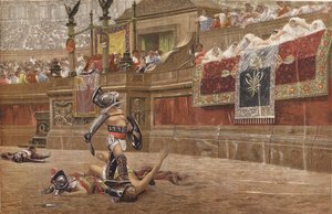 Die Gladiatoren von Jean Leon after Gerome