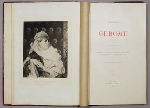 Frau von Konstantinopel, aus Eine Sammlung von Werken von Jean-Leon Gerome in 100 Photogravuren, 1881