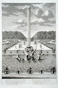 Brunnen mit Triton und Sirenen, Versailles von Jean Lepautre