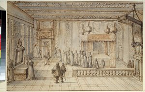 Das Zimmer von König Ludwig XIV. in Versailles