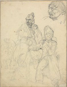 Studie einer Figurengruppe (Detail)