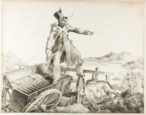 Der Artilleriekarren von Jean Louis André Théodore Géricault