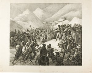 Der Übergang des Sankt-Bernhard-Passes