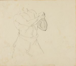 Torso eines Boxers von Jean Louis André Théodore Géricault