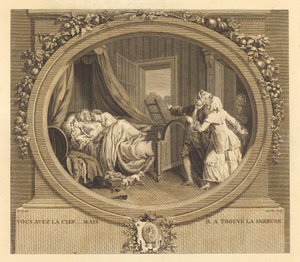 Sie haben den Schlüssel, aber er hat das Schloss gefunden von Jean Louis Anselin