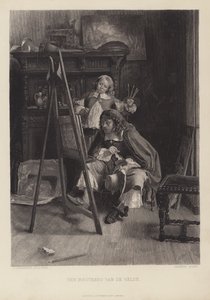 Die Brüder Van de Velde von Jean Louis Ernest (after) Meissonier