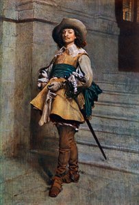 Ein Kavalier: Zeit von Ludwig XIII, 1861, 1912 von Jean Louis Ernest Meissonier