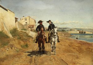 Ein General und sein Adjutant, 1869