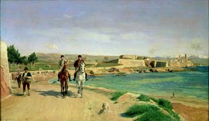 Antibes, der Ausritt von Jean Louis Ernest Meissonier