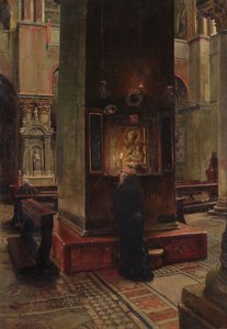 Die Madonna del Bacio in San Marco, Venedig, 1882