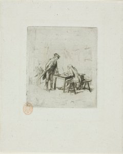 Der Sergeant Reporter von Jean Louis Ernest Meissonier