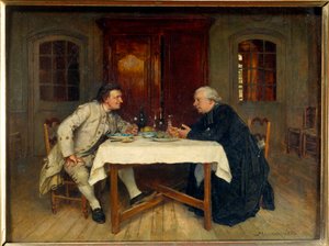 Der Wein des Pfarrers von Jean Louis Ernest Meissonier