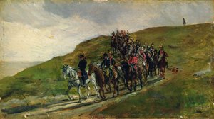 Die Vorhut einer Armee von Jean Louis Ernest Meissonnier