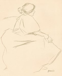 Eine Studie in Kreide, ca. 1872-1898