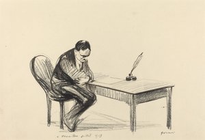 In Versailles Juli 1919, wahrscheinlich 1919 von Jean Louis Forain
