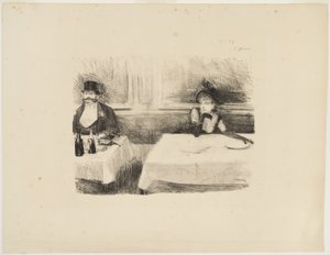 Im Restaurant von Jean Louis Forain