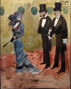 Im Theater von Jean-Louis Forain