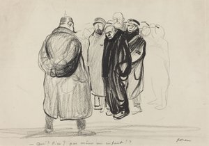Bredouilles. Die Besatzung eines Zeppelins, wahrscheinlich 1915