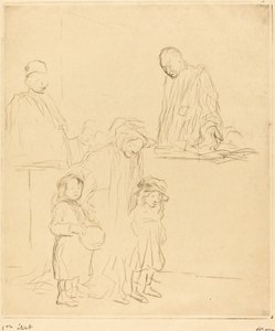 Nach der Anhörung (erste Platte) von Jean Louis Forain