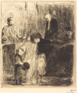 Nach der Anhörung (erste Platte) von Jean Louis Forain