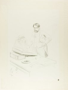 Forain, Lithograph von Jean Louis Forain